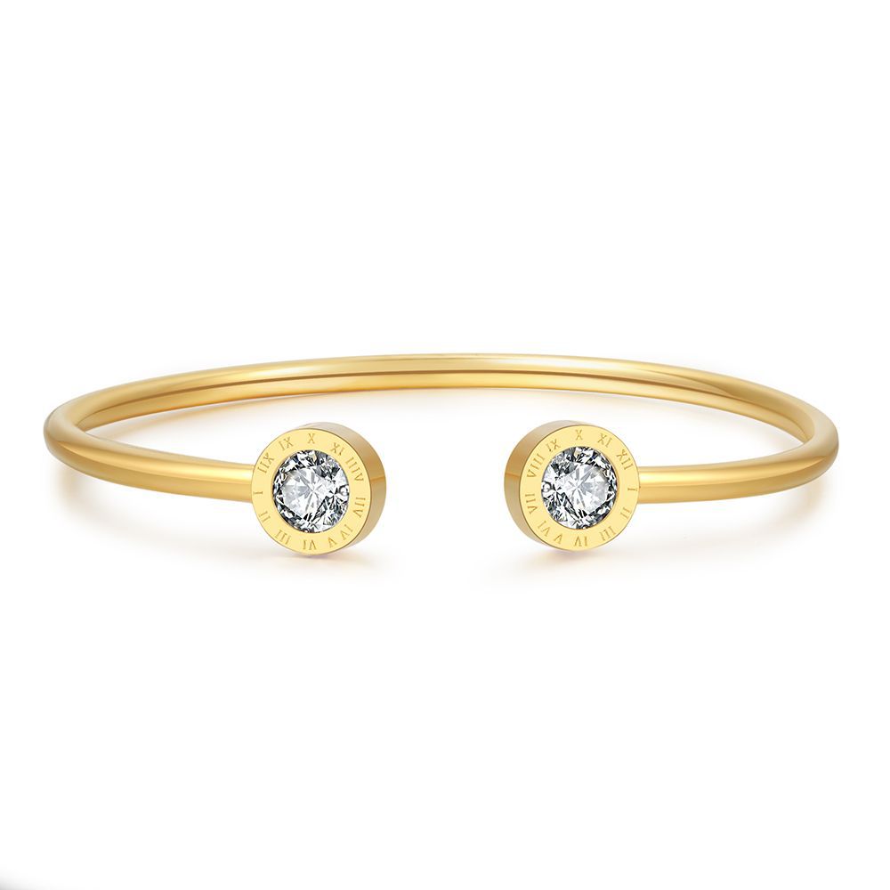 Wholesale 18K gold c-shaped open Watch accessories Bracelet